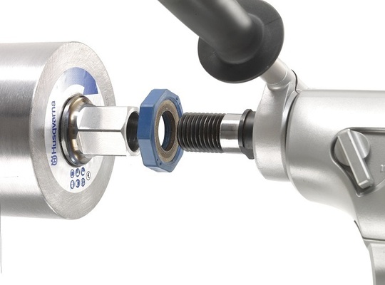 Washer quick release for Husqvarna DM 650, DM 340, DM 280, DM 230, DM 220, DM 406 H drill motor with stand