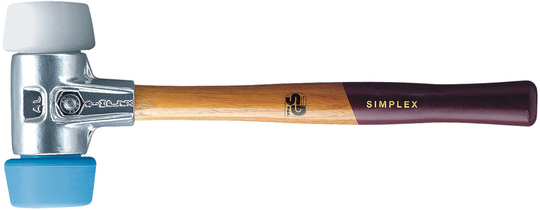 Młotek Halder Simplex EH3117 50:40 mm (miękki elastomer + superplastik)
