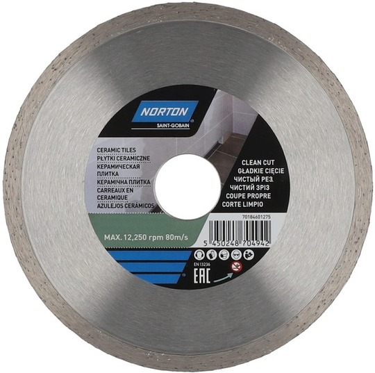 Diamond blade Norton CEE Ceramic Tiles 125 mm