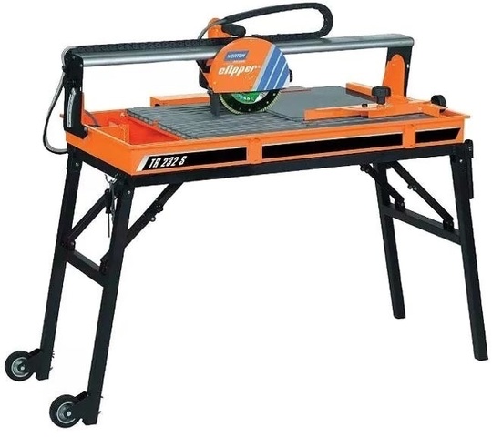 Tile saw Norton Clipper TR 232 S (+ blade)