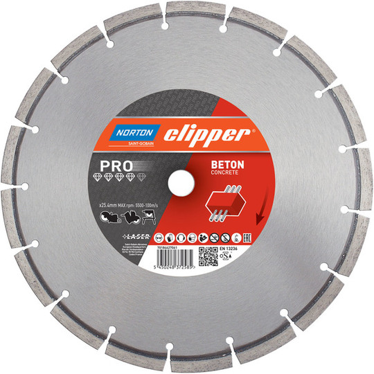 Diamond blade Norton Clipper Pro Beton 400 mm