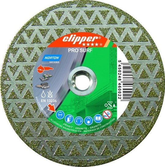 Diamond blade Norton Clipper Pro Marmo Surf 115 mm