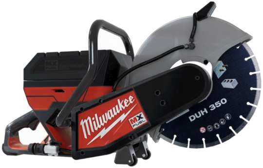 Cut off saw Milwaukee MXF COS350-601 MX Fuel (+ batterry + blade)