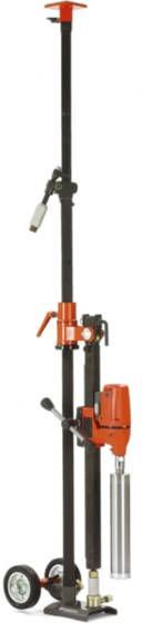 Husqvarna DMS 160 Gyro – drill rig + tripod set