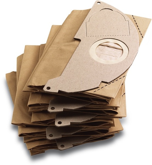 Two-layer paper filter bags Kärcher 5 pieces