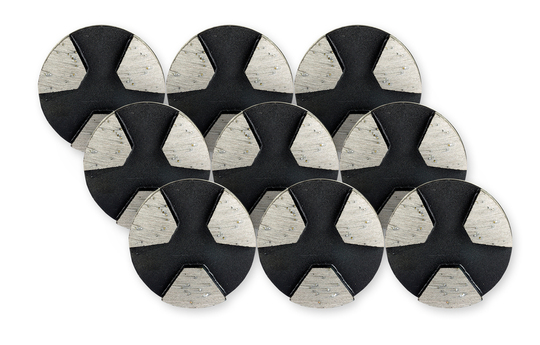 Tarcza z diamentowymi segmentami szlifierskimi Scanmaskin ROUND-ON BLACK (9 szt)