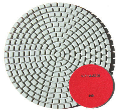 Polishing Pad Scanmaskin WOD 240 mm (set of 3 pcs.)