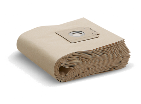 Paper filter bag Kärcher for T vacuum cleaners (10 pieces)
