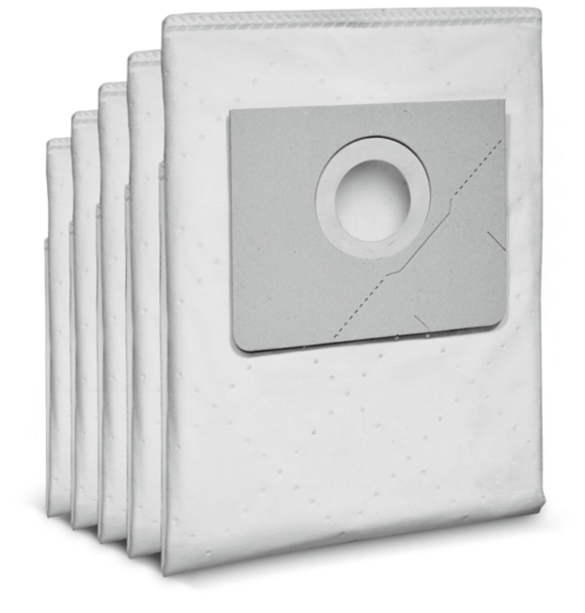 Non-woven filter bags Kärcher 5 pieces (height 40 mm)