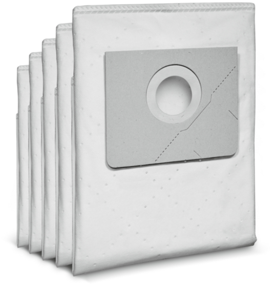 Non-woven filter bags Kärcher 5 pieces (height 50 mm)