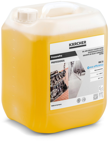 Aktywny, alkaliczny środek czyszczący Kärcher RM 31 ASF eco!efficiency 10 l