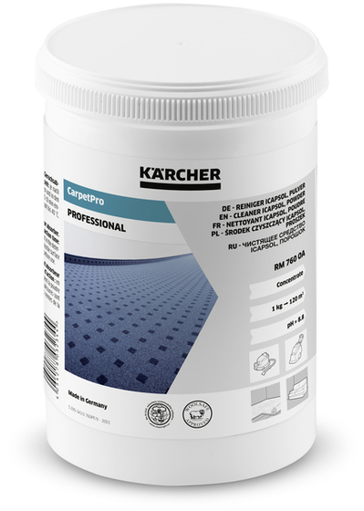 Powder for cleaning carpets and upholstery Kärcher CarpetPro RM 760 iCapsol OA 0,8 kg