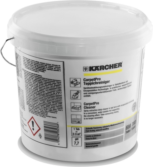 Środek do czyszczenia CarpetPro Kärcher RM 760 (200 tabletek)