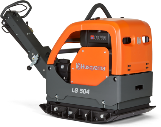Reversible vibratory plate Husqvarna LG504 Hatz El Cl 700 mm
