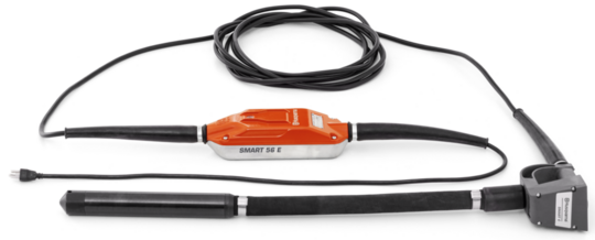Wibrator pogrążalny Husqvarna SMART40 E do betonu (wałek 0,36 m, buława 40 mm)