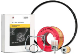 Vibratory plates maintenance kits for WACKER NEUSON DPU 3050H - 3070H (to version 102 -104)