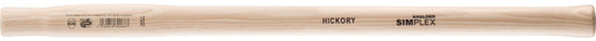 Hickory handle for Halder Simplex EH 3244 hammer (100/125/140 mm)