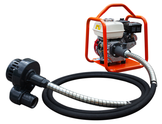 Self priming trash pump Altrad Belle BGA + 5 m hose