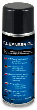 Chemdal Cleanser AL cleaner (500 L) – spray