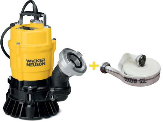 Submersible pump Wacker Neuson PST2 400 + hose Bogdan Gil WV-52-20ŁA