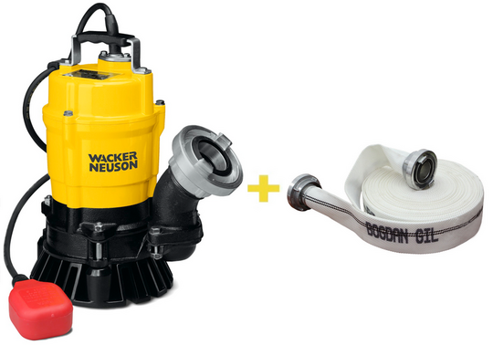 Submersible pump Wacker Neuson PST2 400 (+ float) + hose Bogdan Gil WV-52-20ŁA