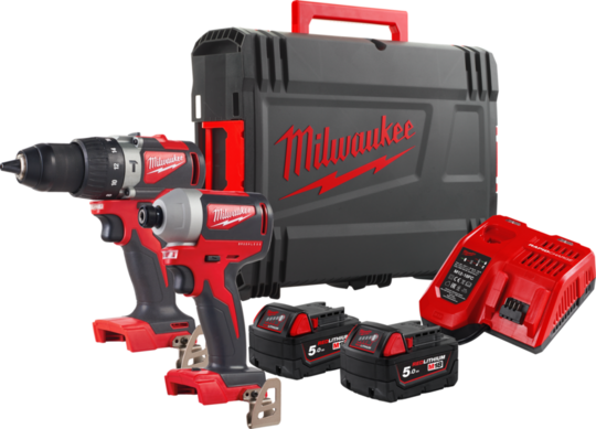 Combo set Milwaukee M18 BLPP2A2-502X