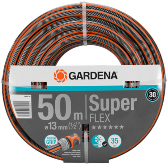 Wąż ogrodowy Gardena Premium SuperFlex 1/2' - 50 m