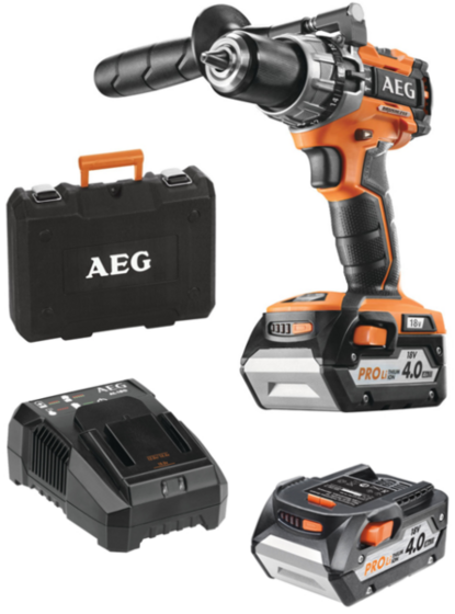 Cordless Drill AEG Powertools BSB18C2BLLI-402C