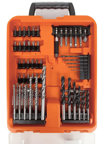 Screwdriving and drilling set AEG Powertools MultiMix (75 pieces)