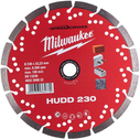 Tarcza diamentowa Milwaukee Speedcross HUDD 230 mm do materiałów budowlanych (szerokość 2,6 mm)
