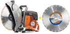 Ręczna przecinarka spalinowa Husqvarna K 770 II (350 mm), głębokość cięcia 125 mm (+ tarcza 350 mm)