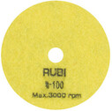 Dysk polerski (tarcza polerska) Rubi Ø 100 mm (ziarno #100) do polerowania na sucho