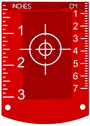 Tarczka laserowa Nivel System TR-R