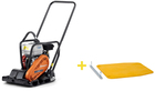 Zagęszczarka jednokierunkowa 81 kg Husqvarna LFV 80, 420 mm (+ płyta elastomerowa)