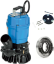 Pompa zatapialna Tsurumi HS2.4S / 230V 0,4kW (+złączka, płyta dolna)