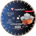 Tarcza diamentowa Ferrati tnąca C3-W 400mm CONCRETO PLUS