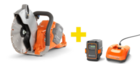 Akumulatorowa przecinarka Husqvarna K540i (250 mm), głębokość cięcia 100 mm (akumulator BliX B220X + ładowarka C500X)