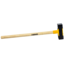 Młotek brukarski długi z obuchem gumowym Rino RMBDG (2 kg, 800mm)