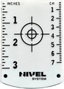 Tarczka laserowa Nivel System TR-W