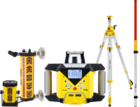 Niwelator laserowy Nivel System NL640R DIGITAL (+ statyw korbowy SJJ32 + łata LS-24 + system MC-1D), wiązka czerwona, zasięg 600 m