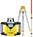 Niwelator laserowy Nivel System NL640G DIGITAL (+ statyw SJJ1, łata LS-24), wiązka zielona, zasięg 600 m