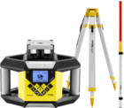 Niwelator laserowy Nivel System NL340R DIGITAL (+ statyw SJJ1, łata LS-24), wiązka czerwona, zasięg 500 m
