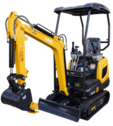 Minikoparka gąsienicowa 1200 kg Rino XR12 PRO X, KOOP 192