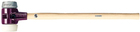 Młotek Długi Halder Simplex EH3089 80 mm (nylon + aluminium)