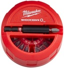 Zestaw bitów Milwaukee Shockwave w krążku (15 elementów)