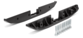 Extension plates for Husqvarna LH 804/700 vibratory plates (2x 75 mm)
