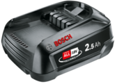 Battery Bosch W-B 18 V 2.5 Ah