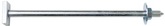 Center connecting bolt (pin) Jazon for a mechanical strip
