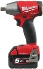 Klucz udarowy Milwaukee ½″ Fuel One-key M18 ONEIWF12-502X (+ 2x akumulator 5 Ah + ładowarka + walizka)