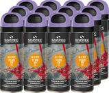 Violet spray paint Soppec FLUO TP (12 pieces)